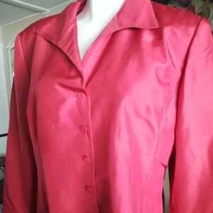 Brand new Amanda Smith 100% silk blazer
